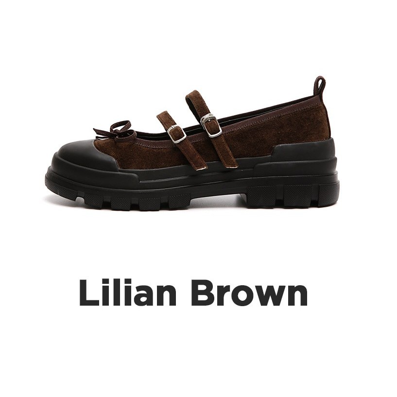 MAC MOC Lilian Ribbon Mary Jane Sneakers 3.5Cm 2Color