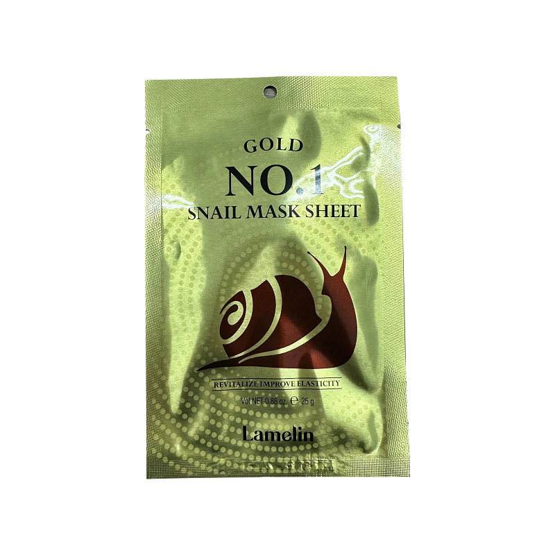 LAMELIN GOLD NO.1 SNAIL MASK SHEET 25g | Shopee Philippines