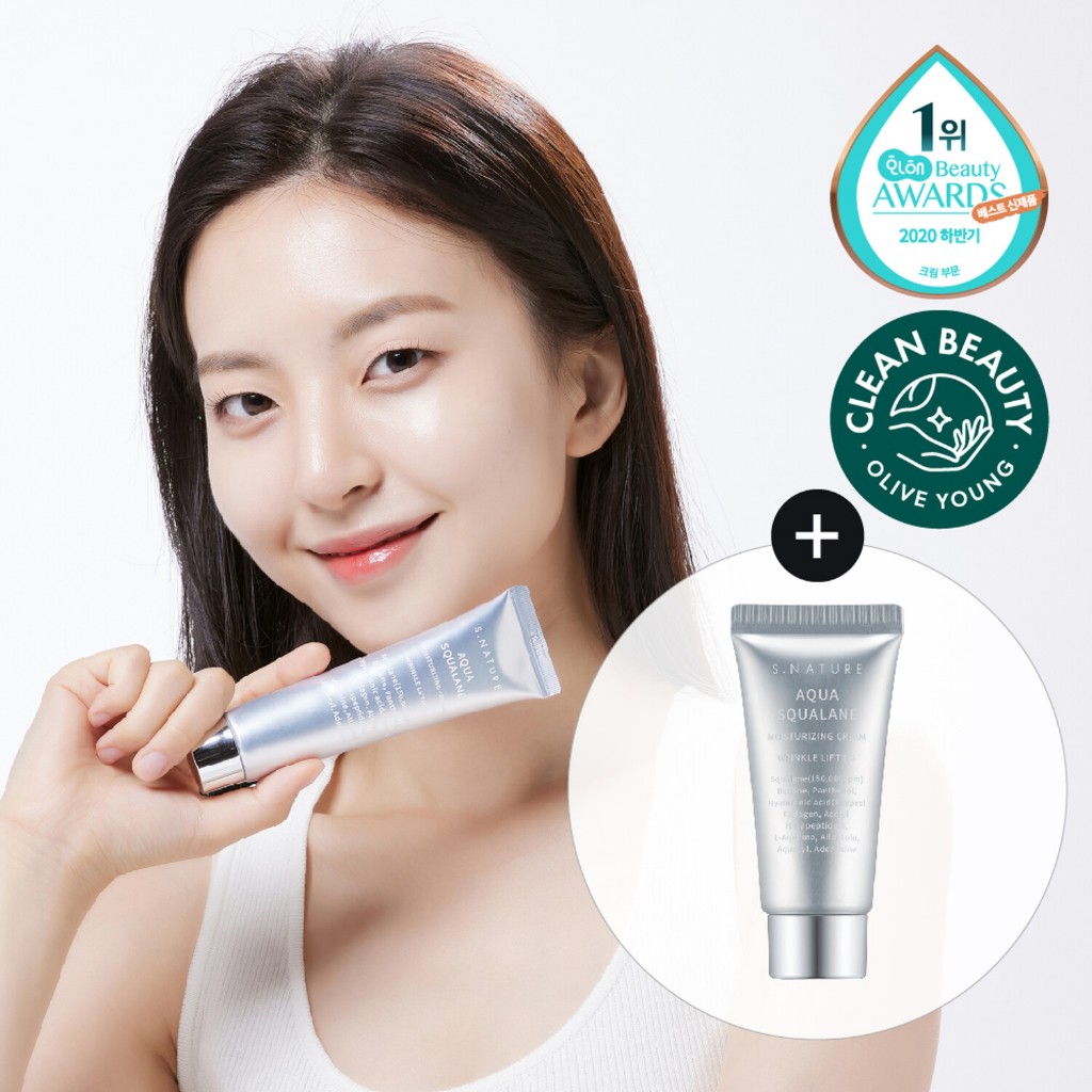 S.NATURE Aqua Squalane Moisturizing Cream 60ml + 30ml Shopee Philippines