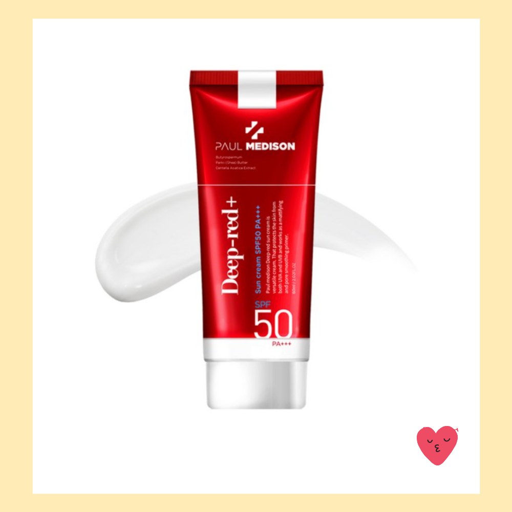 [PAUL MEDISON] Deep red sun cream 60ml, SPF50 PA+++ | Shopee Philippines