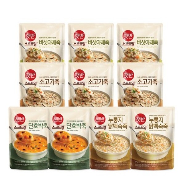 CJ Soft wheat instant porridge -420g | Shopee Philippines