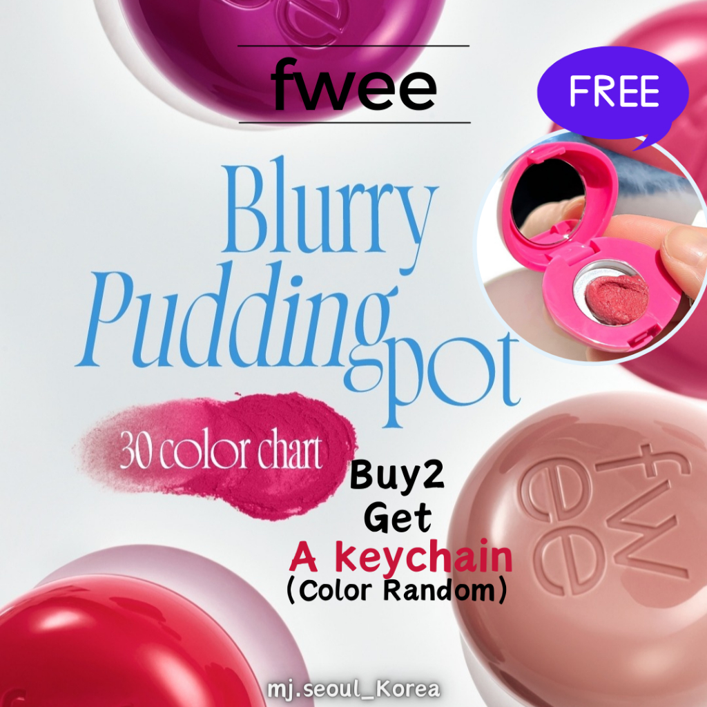 fwee Lip&Cheek Blurry Pudding Pot 30colors | Shopee Philippines