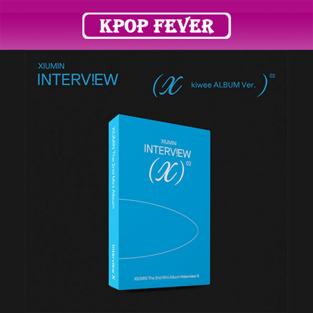 XIUMIN Interview X Album XIU VER Photobook Ver. + Pre Order Benefits - K-POP