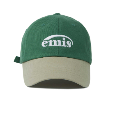 NEW LOGO PIGMENT BALL CAP-BLACK - EMIS