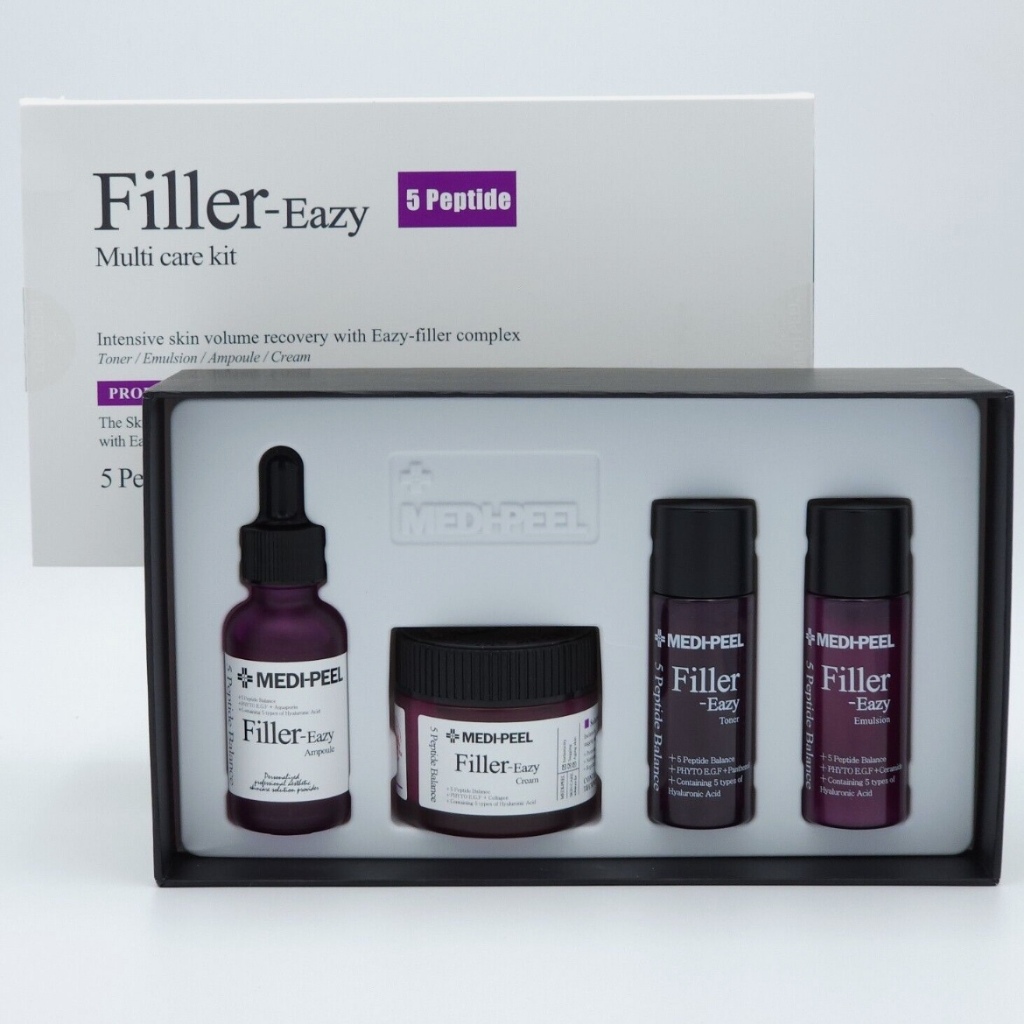 MEDI PEEL Eazy Filler Multi Care Kit – 4-Piece Korean Skincare Set For Elasticity & Lifting