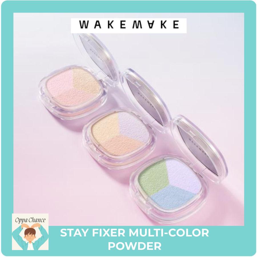[Wakemake] Stay Fixer Multi-Color Powder (3 kinds) | Shopee Philippines