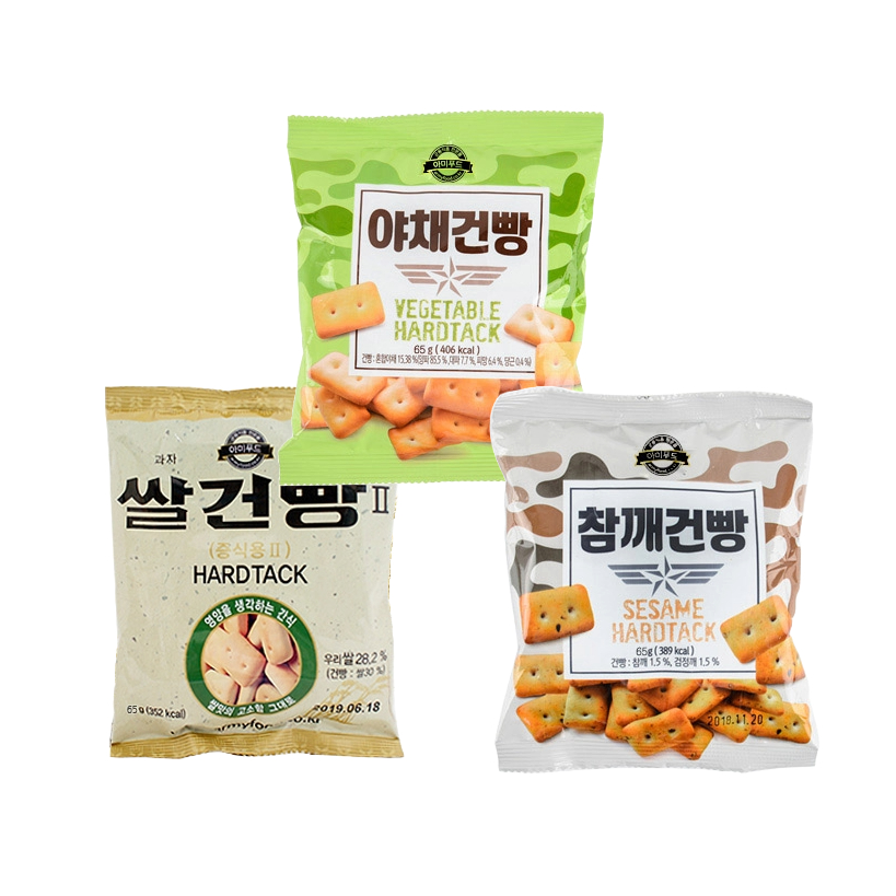 Korea Hardtack Crackers [Ggeonppang] Taste the Tradition of Korean ...