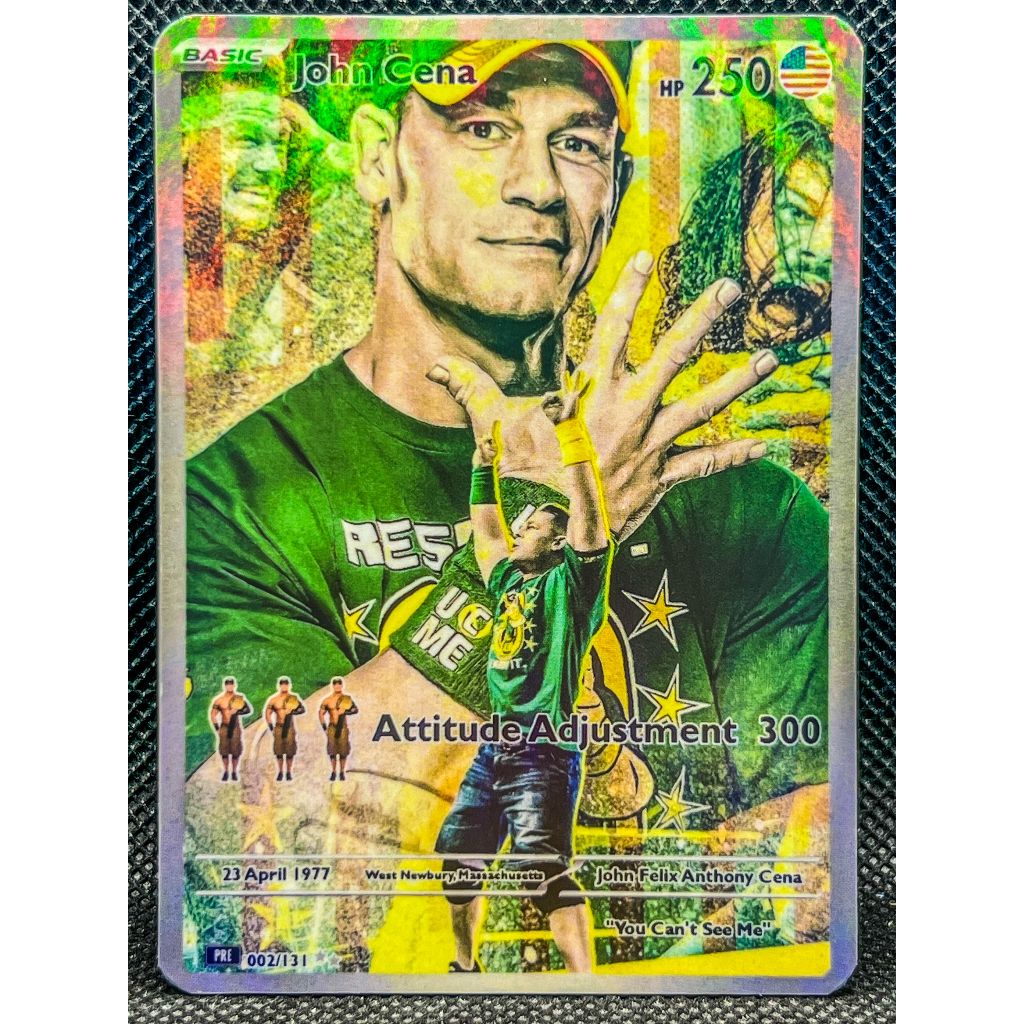 john cena pokemon card 2025 WWE Topps Historic 4th Chamber Win #25 WWE: John Cena SAR Pokemon