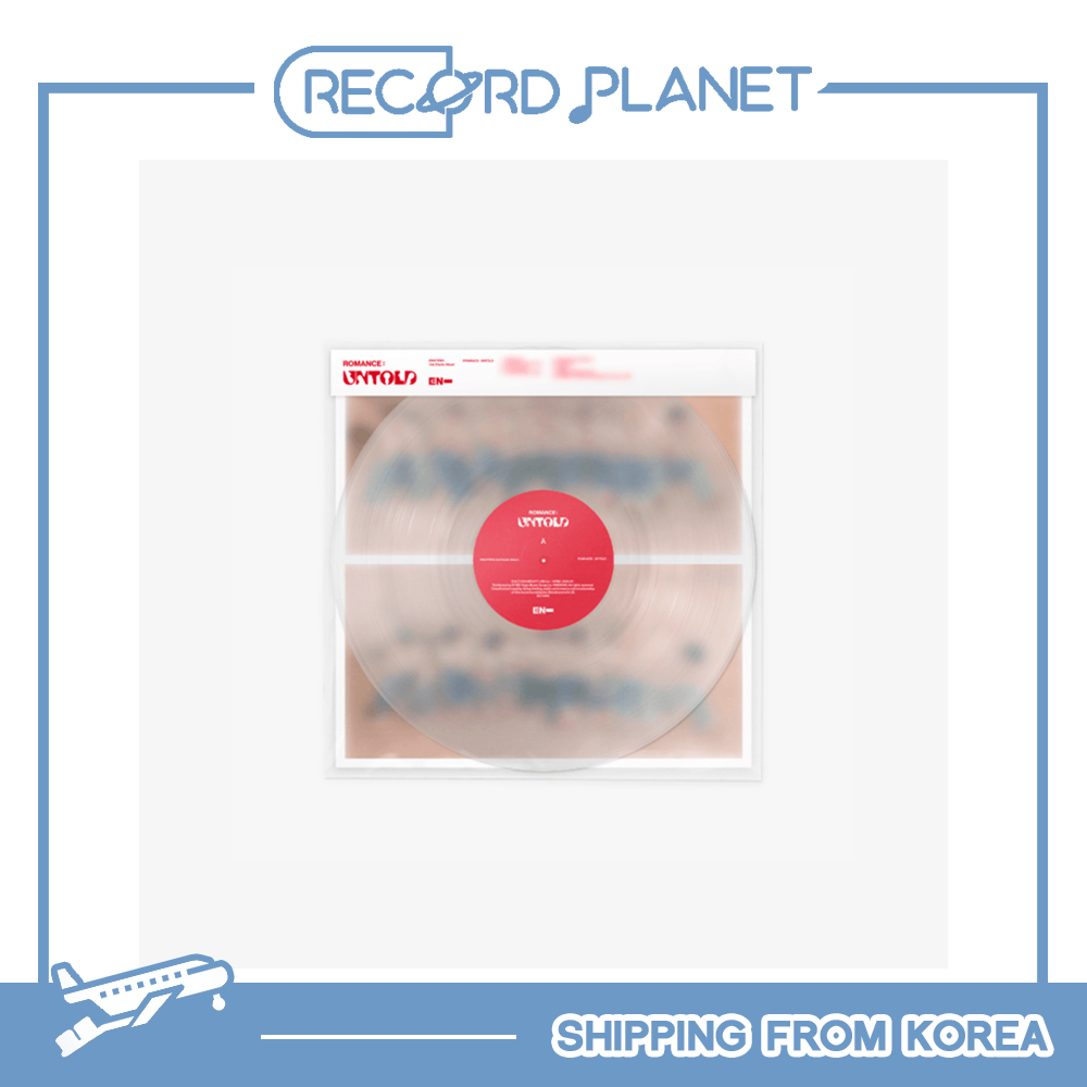 ENHYPEN - 2nd full album [ROMANCE : UNTOLD] (CONCESSIO ver.) Photo Book Paper RIngs CD-R 2 Pin Badges 4 Extra Photocards