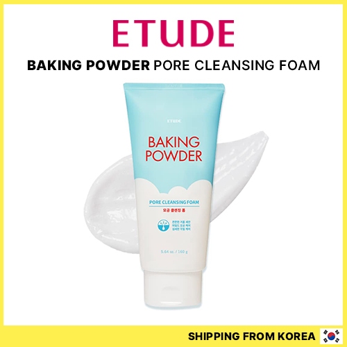 ETUDE Baking Powder Pore Cleansing Foam 160ml / 300ml | Shopee Philippines