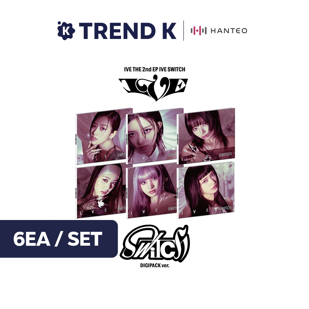 Dreamus IVE IVE SWITCH 2nd EP Album 4 Ver Set (via DHL Express), undefined in Kenya | Korean Pop