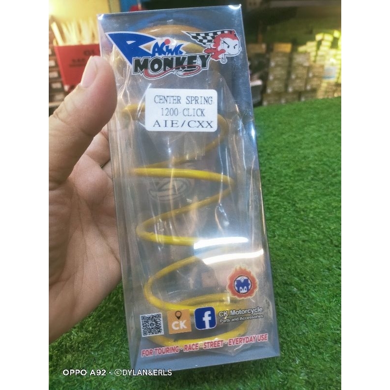 RACING MONKEY CENTER SPRING 1000/1200RPM FOR HONDA CLICK | Shopee ...