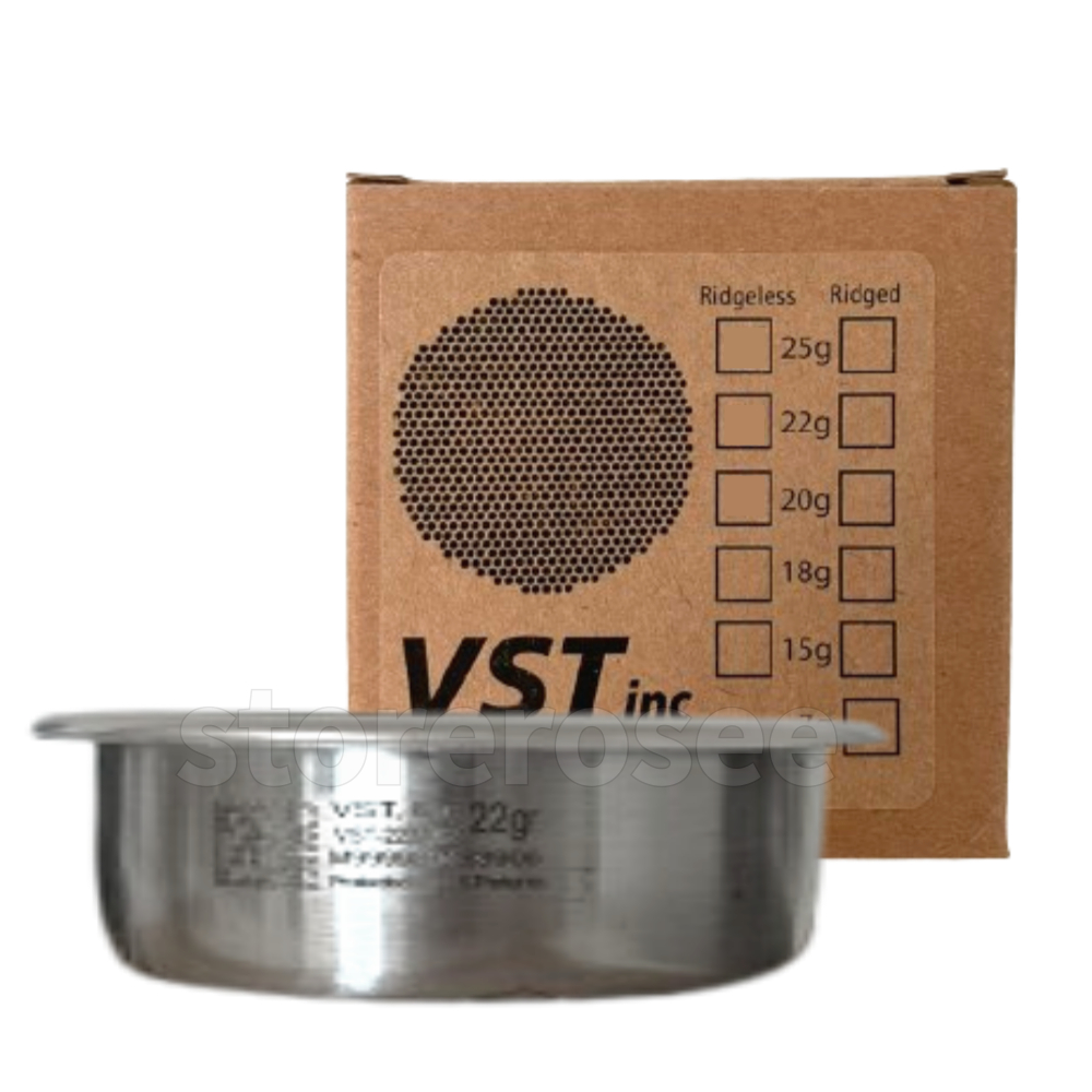 VST basket ridgeless 15g 18g 20g 22g 25g filter basket coffee machine