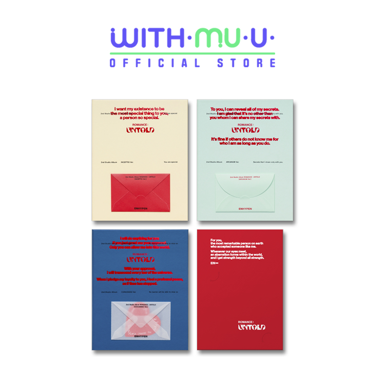ENHYPEN - 2nd Album [ ROMANCE:UNTOLD ] | Shopee Philippines