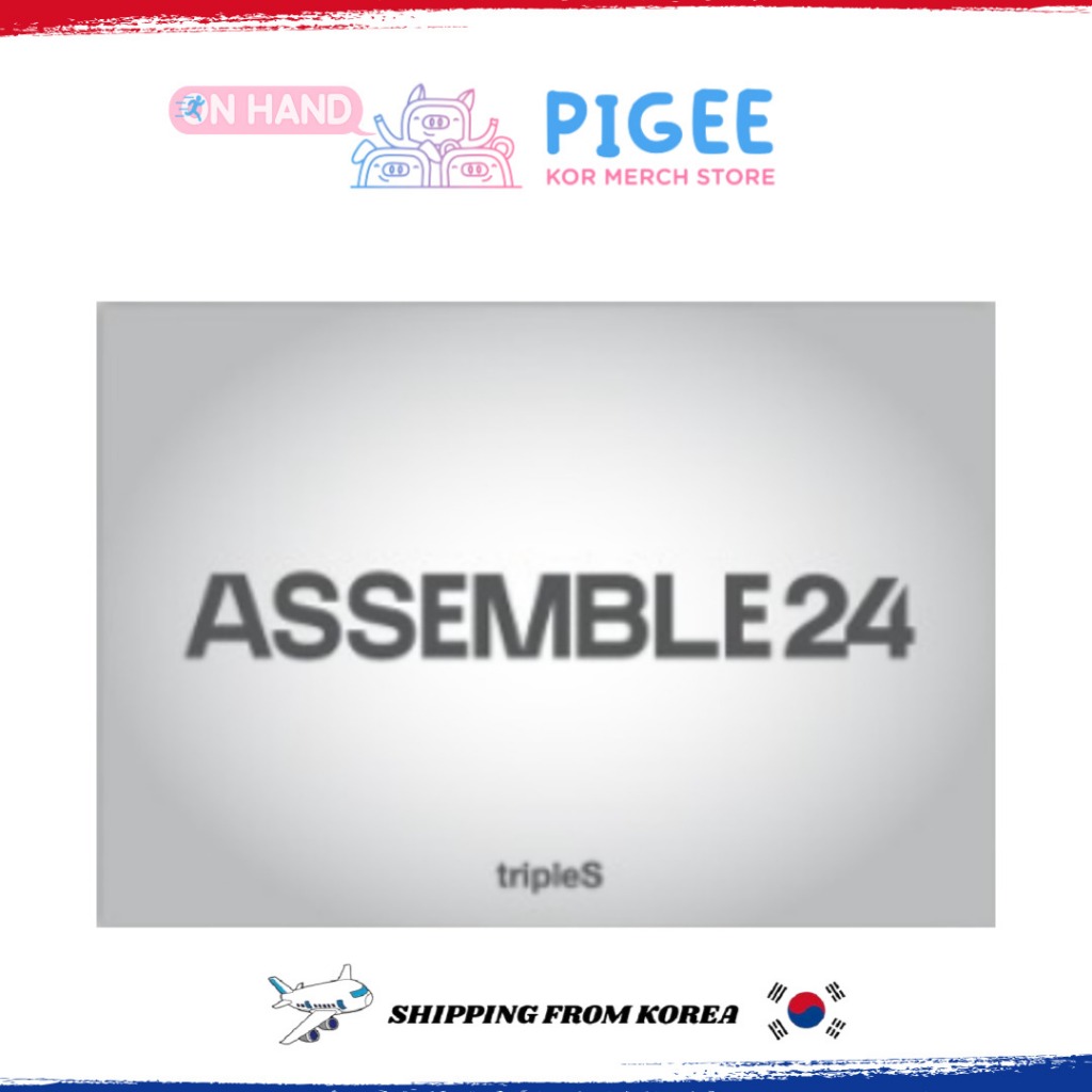 TRIPLES - [ ASSEMBLE24 ] 1ST ALBUM (QR Ver.) | Shopee Philippines