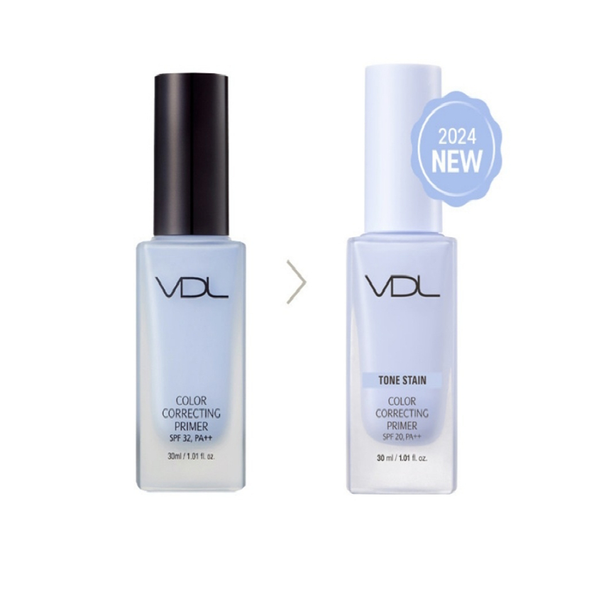 VDL Tone Stain Color Correcting Primer 30ml SPF20 PA++ 4 Colors ...