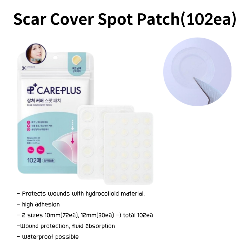 Patchs Hydrocolloïdes Olive Young Care Plus - Lot De 324 Pièces Pour Acné Et Imperfections