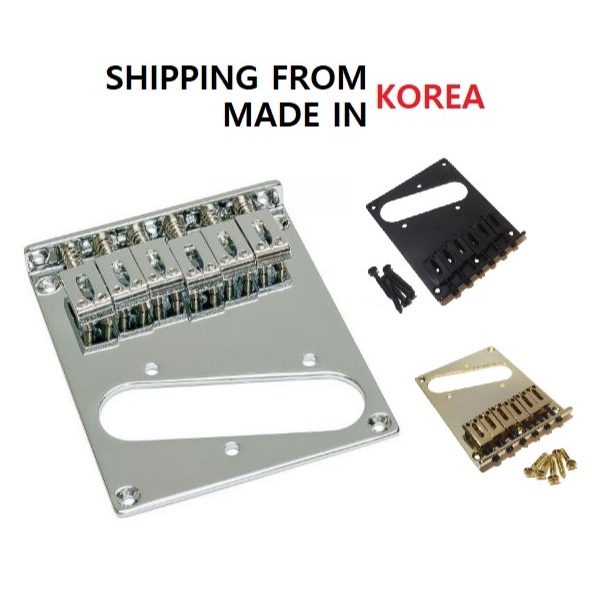 [KOREA] 6 SADDLES TELECASTER MODERN T-Type Bridge | Shopee Philippines
