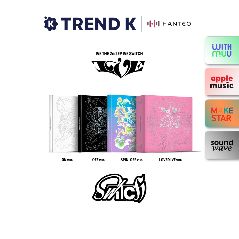 IVE - 2nd EP [IVE SWITCH] (Standard Ver. / 1EA) | Shopee Philippines