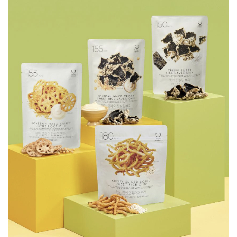 DELIGHT PROJECT Master Bugak Korean Crunchy Chips(Seaweed, Lotus Root ...