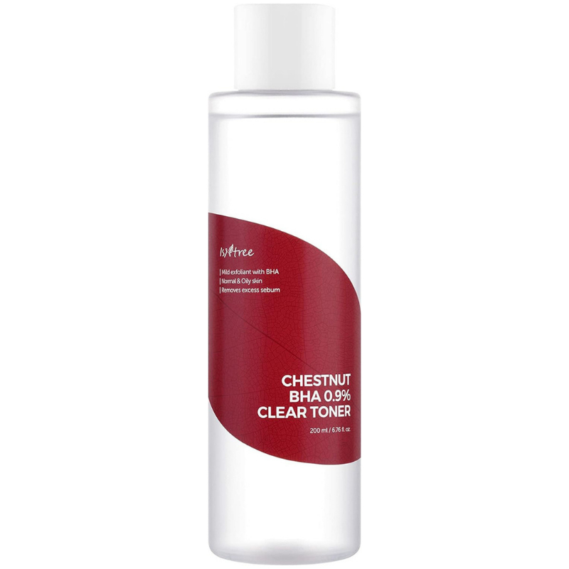 Isntree Chestnut BHA 0.9% Clear Toner 6.67 fl.oz / 200ml (Expiry date ...