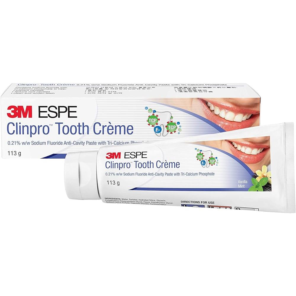 3M ESPE Clinpro Tooth Creme Anti Cavity Toothpaste 113g Winning Formula ...