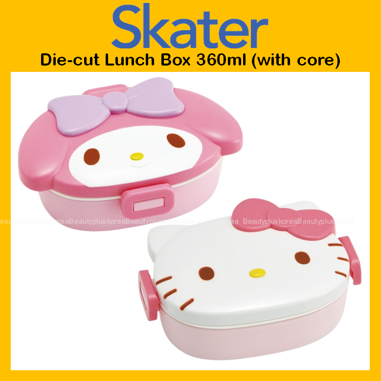 [SKATER] Hello Kitty / My Melody face lunch box 360ml QAD4 | Shopee ...