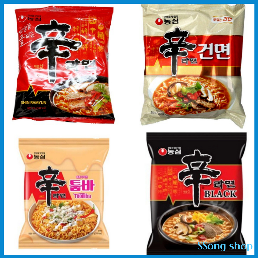 Nongshim Shin Ramyun 4 Types | Shopee Philippines