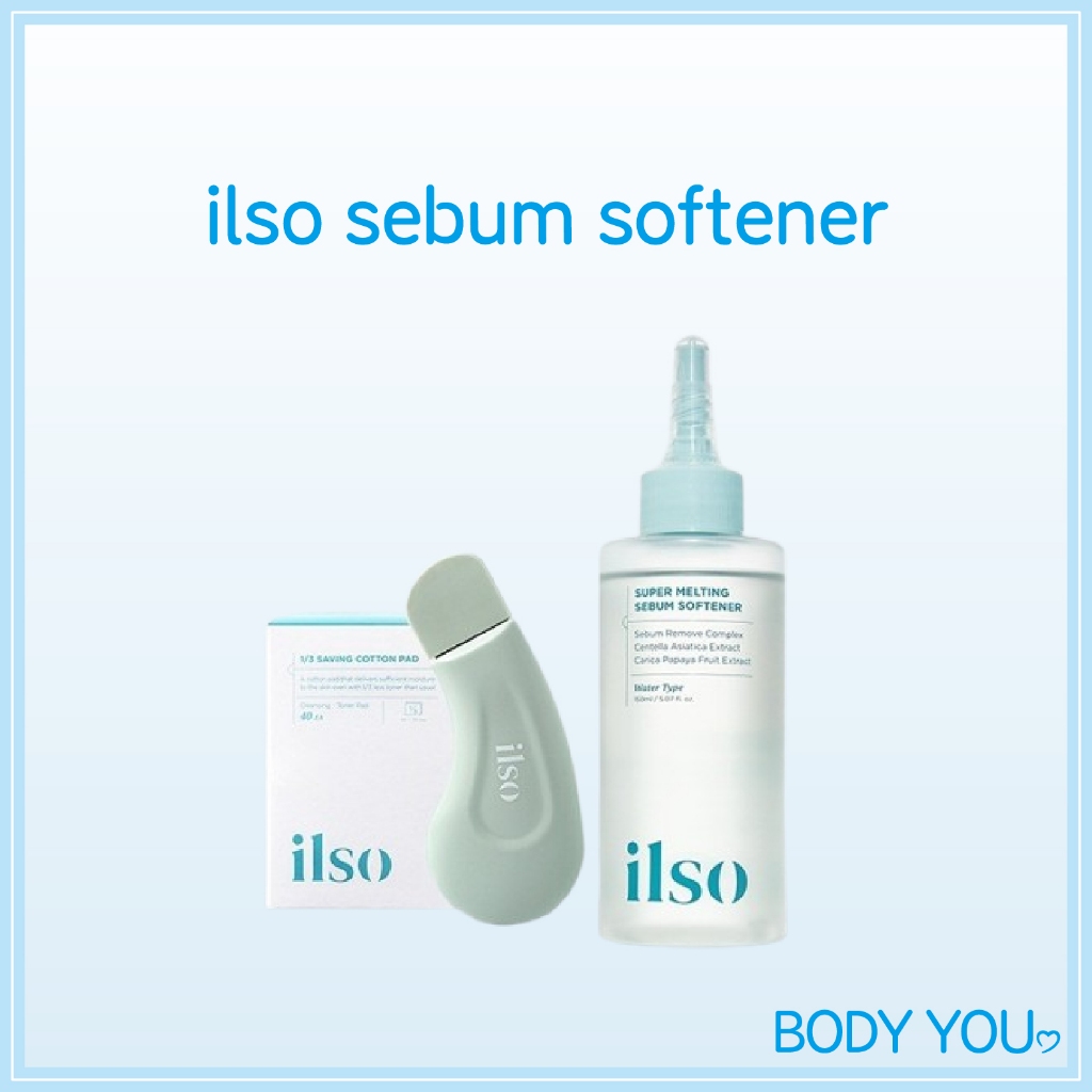 [ILSO] Super Melting Sebum Softener Water Type 150ml + cotton pads Shopee Philippines