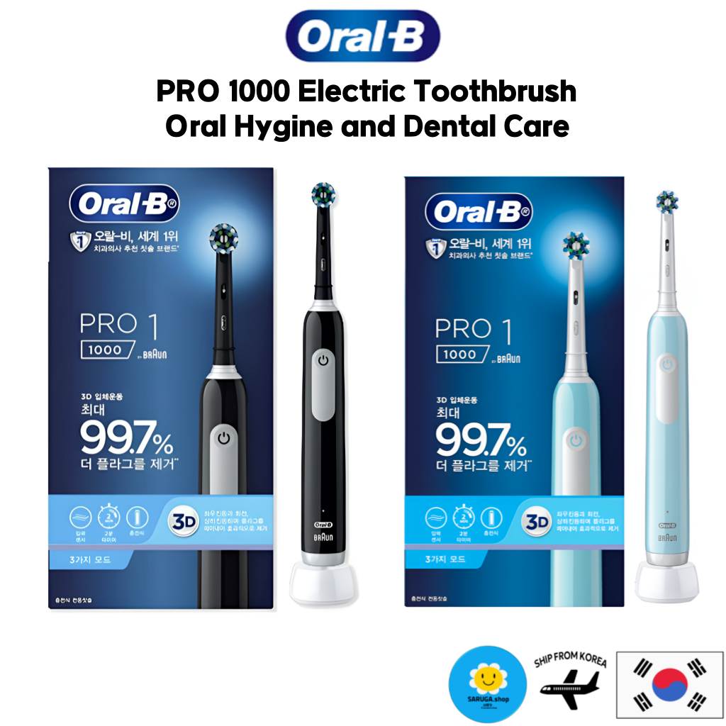 Oral-B PRO 1000 Electric Toothbrush Oral Hygiene and Dental Care ...