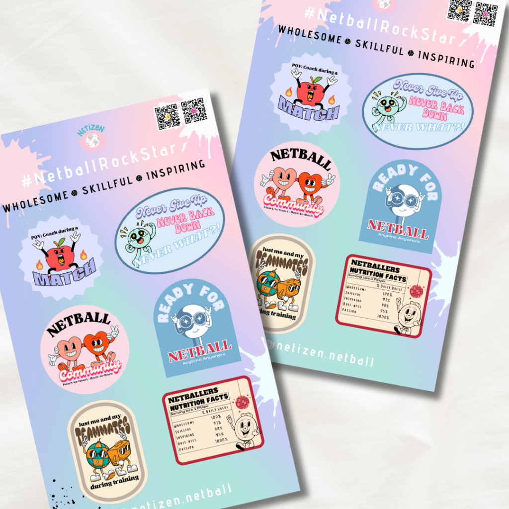 Netball Stickers [Netball Rockstar] | Shopee Philippines