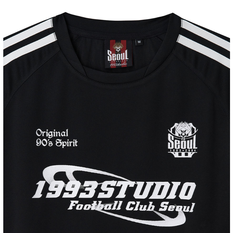 1993STUDIO] FC SEOUL FOOTBALL TRACK JERSEY T-SHIRT | Shopee