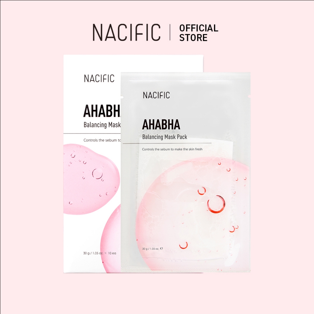 NACIFIC Aha Bha Balancing Mask Pack 10 Pcs | Shopee Philippines