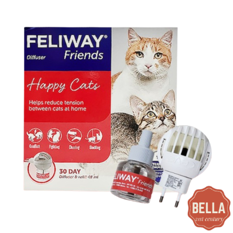 3-Pack Feliway Optimum Cat Calming Pheromone Refills – 48ml Each, 90-Day Supply For Stress Relief In Kittens & Cats 8 thumbnail image