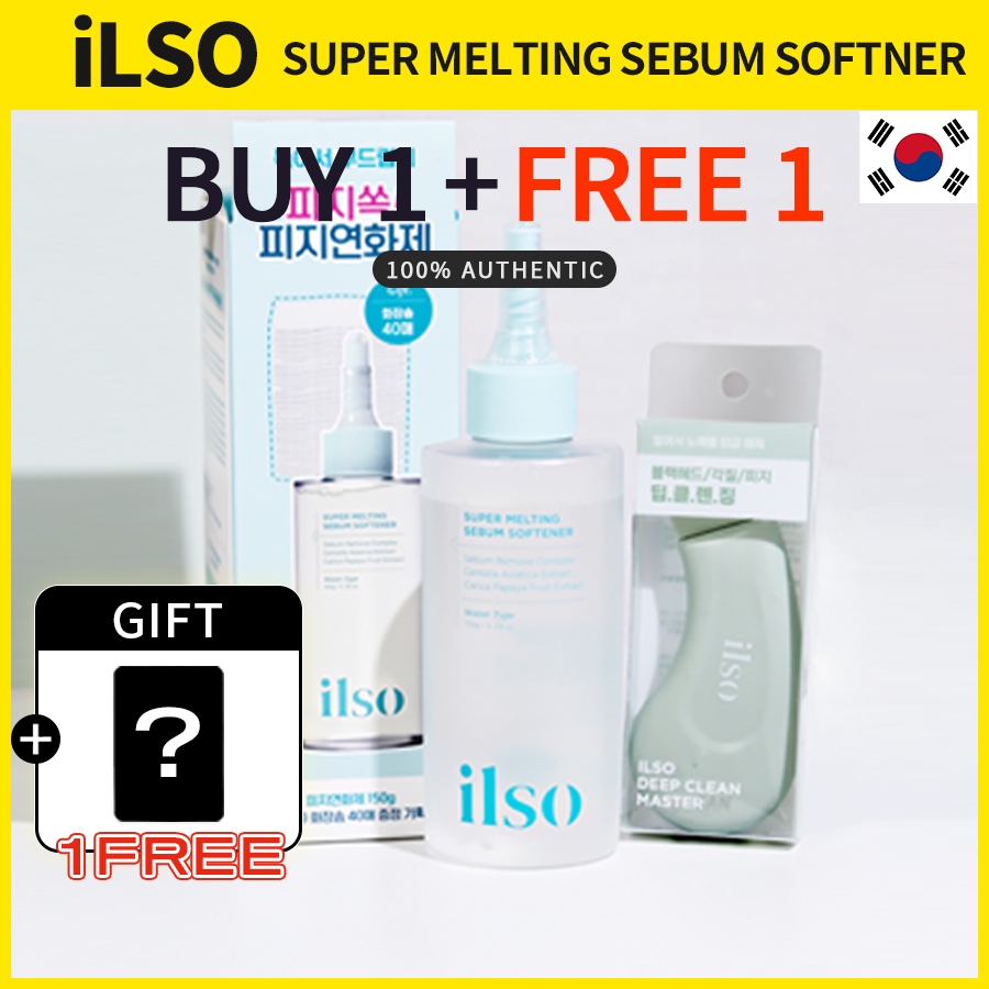 [ilso] Super Melting Sebum Softener 150mL Cotton Pad Set + Deep Clean ...
