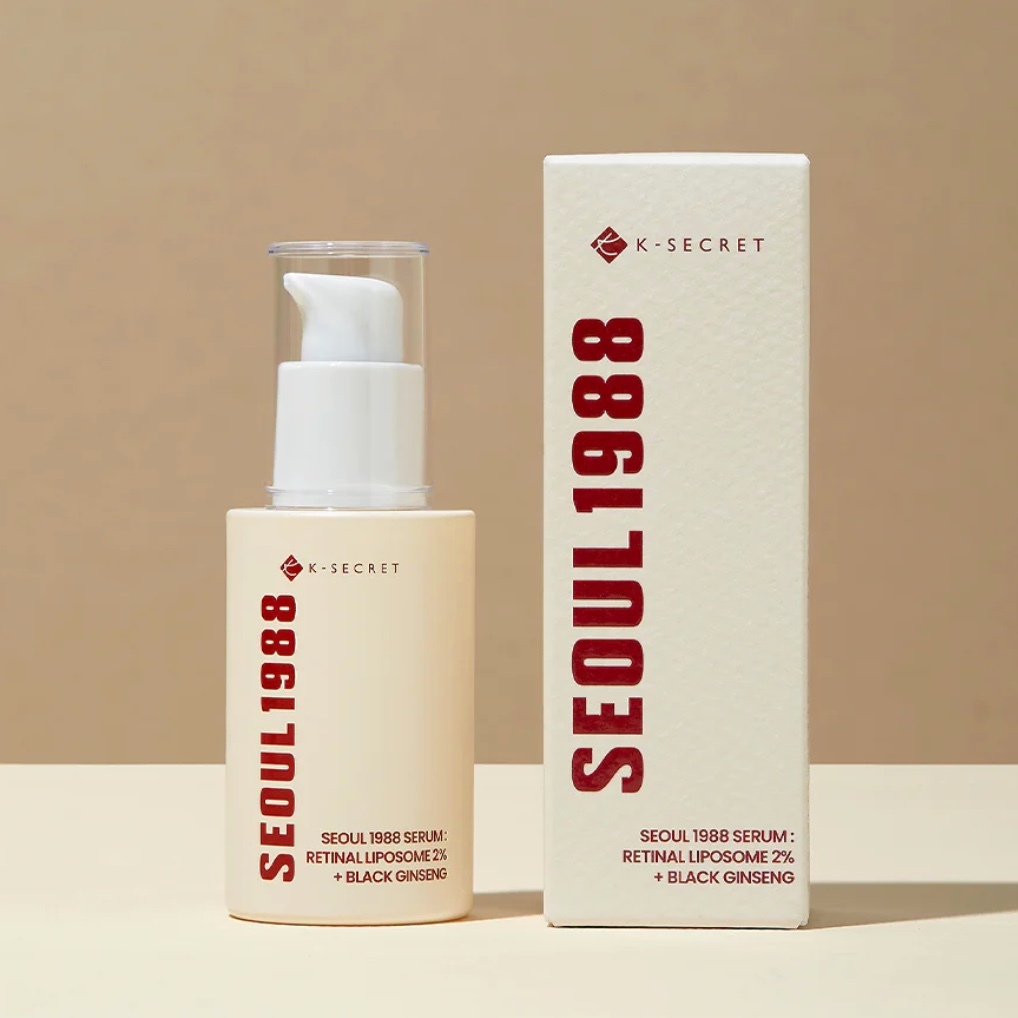 Crème K-SECRET Seoul 1988 Au Rétinol 1% Et Riz Fermenté - 50 Ml, Neuf