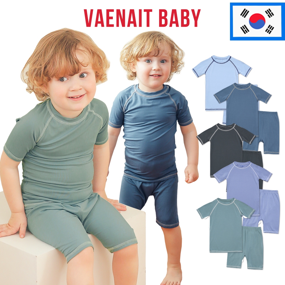VAENAIT BABY - Set Pigiama 2 Pezzi In Tencel Modal Per Bambini (12 Mesi - 12 Anni) - Morbido, Leggero, Ipoallergenico, Senza Etichette - 5