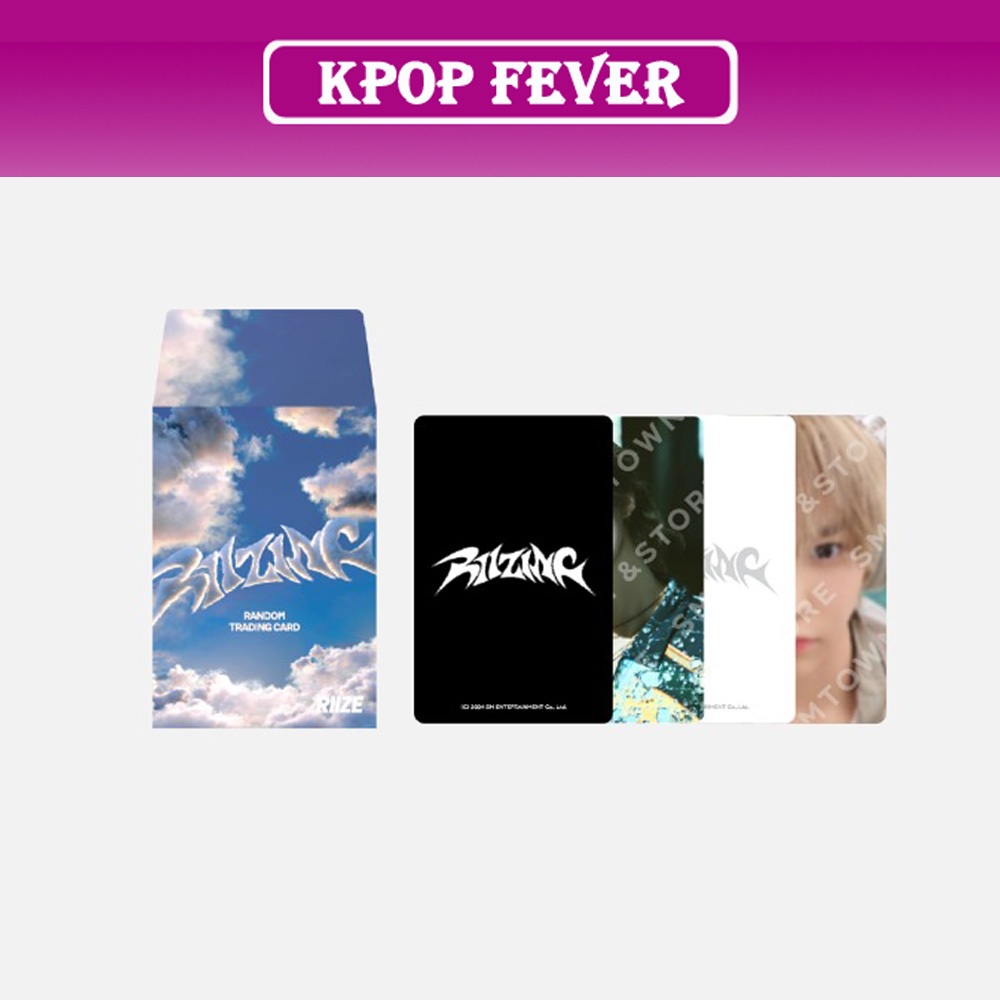 RIIZE - [ RIIZING ] RANDOM TRADING CARD SET MD | Shopee Philippines