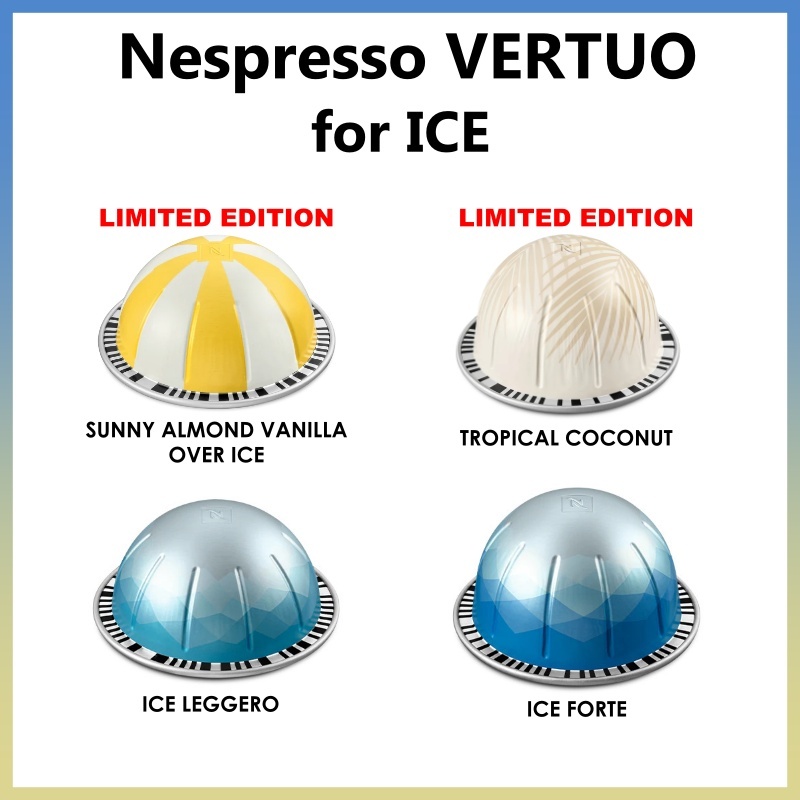 [Nespresso VERTUO] Barista Creation for Ice, 10capsules/ ICE LEGGERO