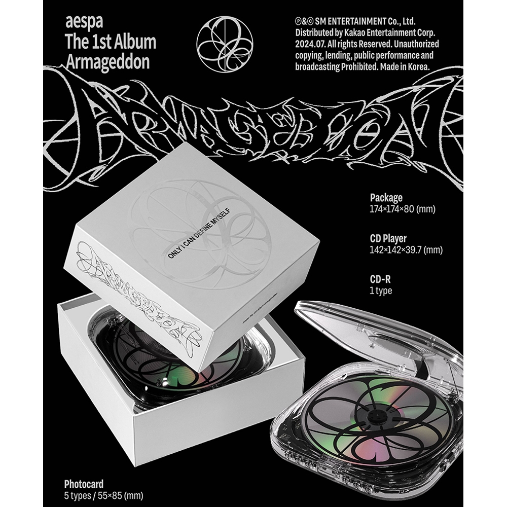 aespa - 1st Album [ Armageddon ]_ CDP version | Shopee Philippines