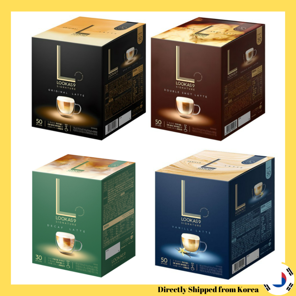 [Lookas9] Signature Original, Double Shot, Decaf, Vanilla Latte (10, 30 ...