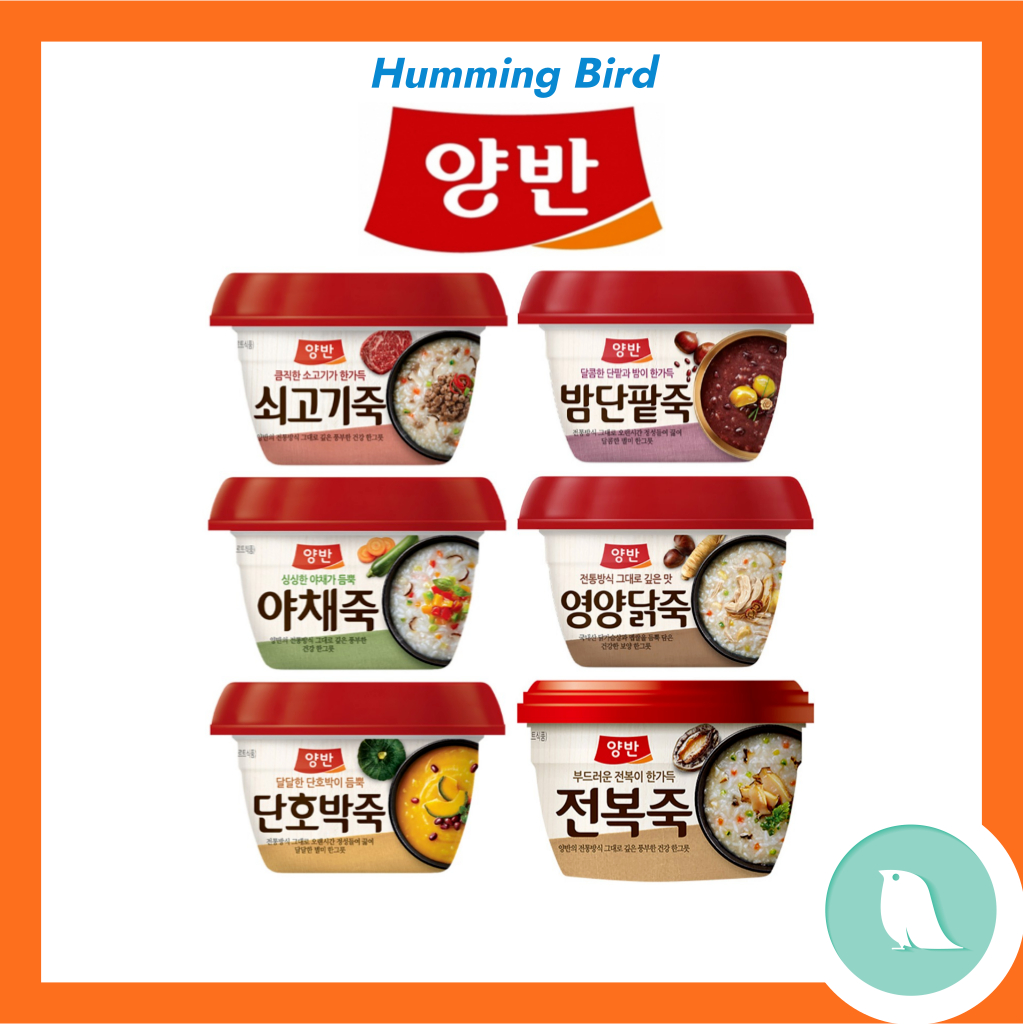 [Dongwon] YangBan Korean Rice Porridge 6 types/Beef/Sweet Pumpkin ...