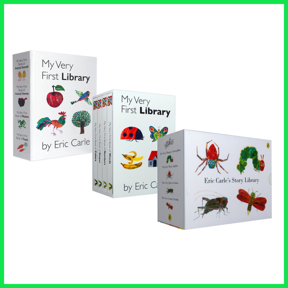 Eric Carle's My Very First Library Story Library The Very Hungry ...
