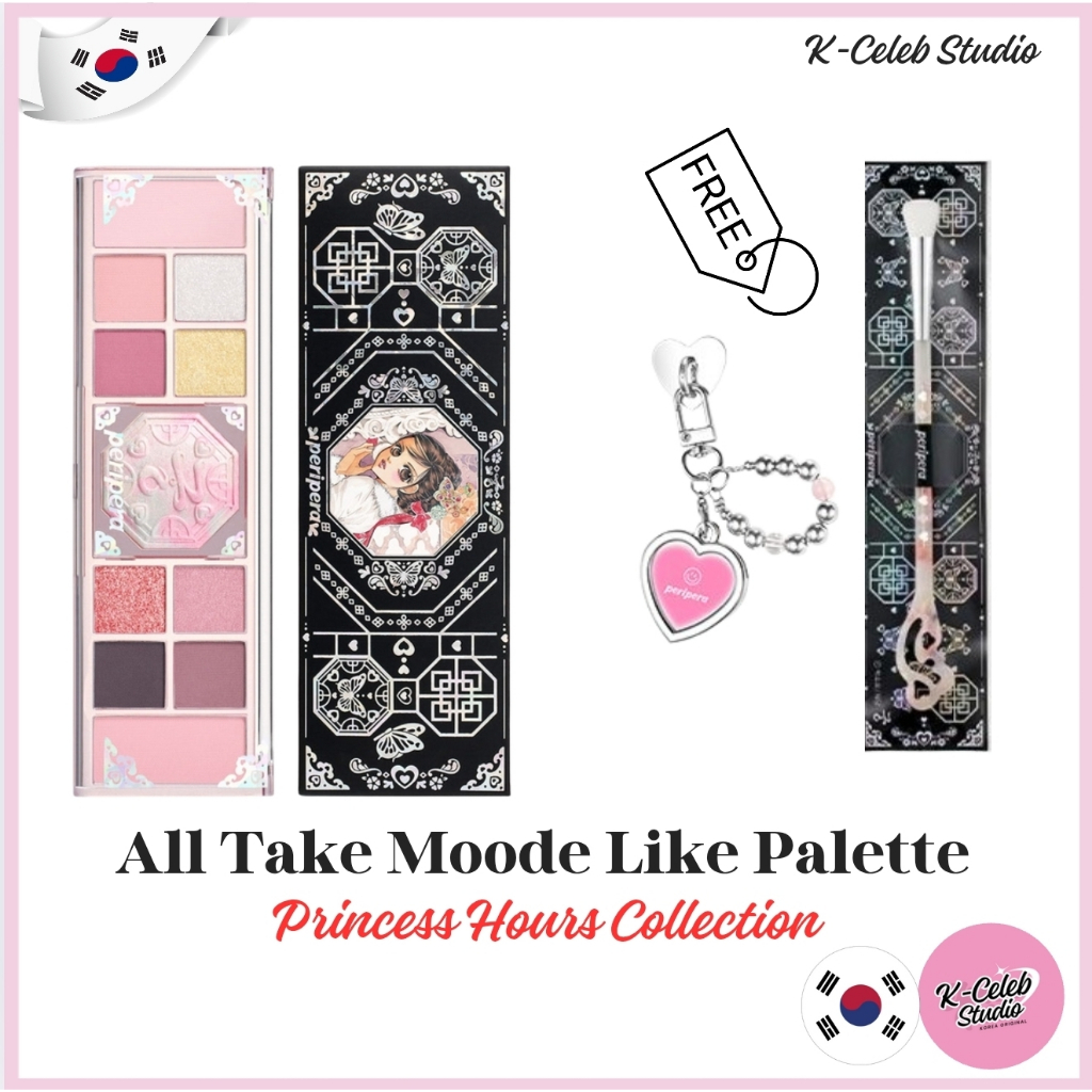 Peripera Queenfluencer Collaboration All Take Mood Like Palette+Brush ...