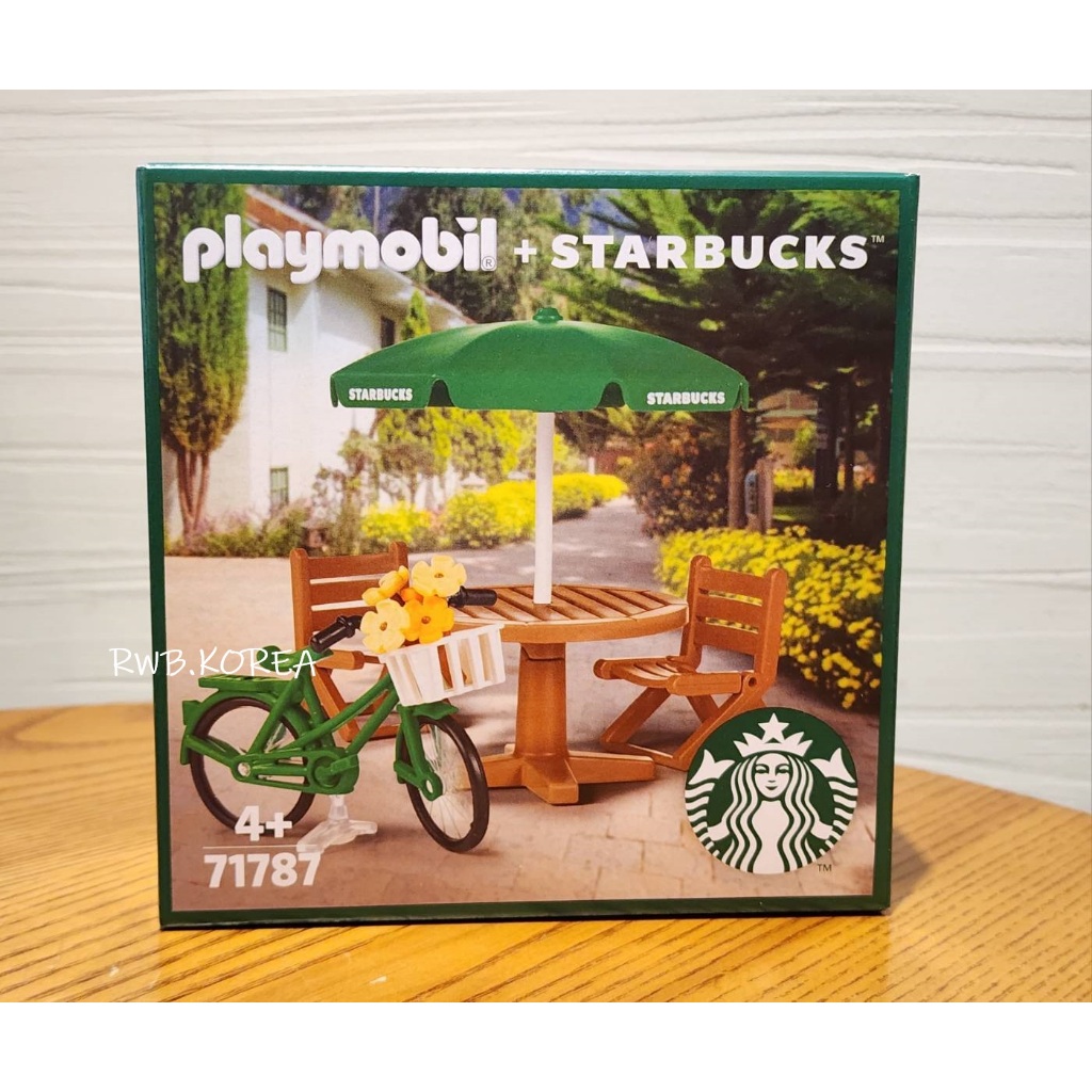 PLAYMOBIL X STARBUCKS Korea Furniture Set Édition Limitée x 1 boîte