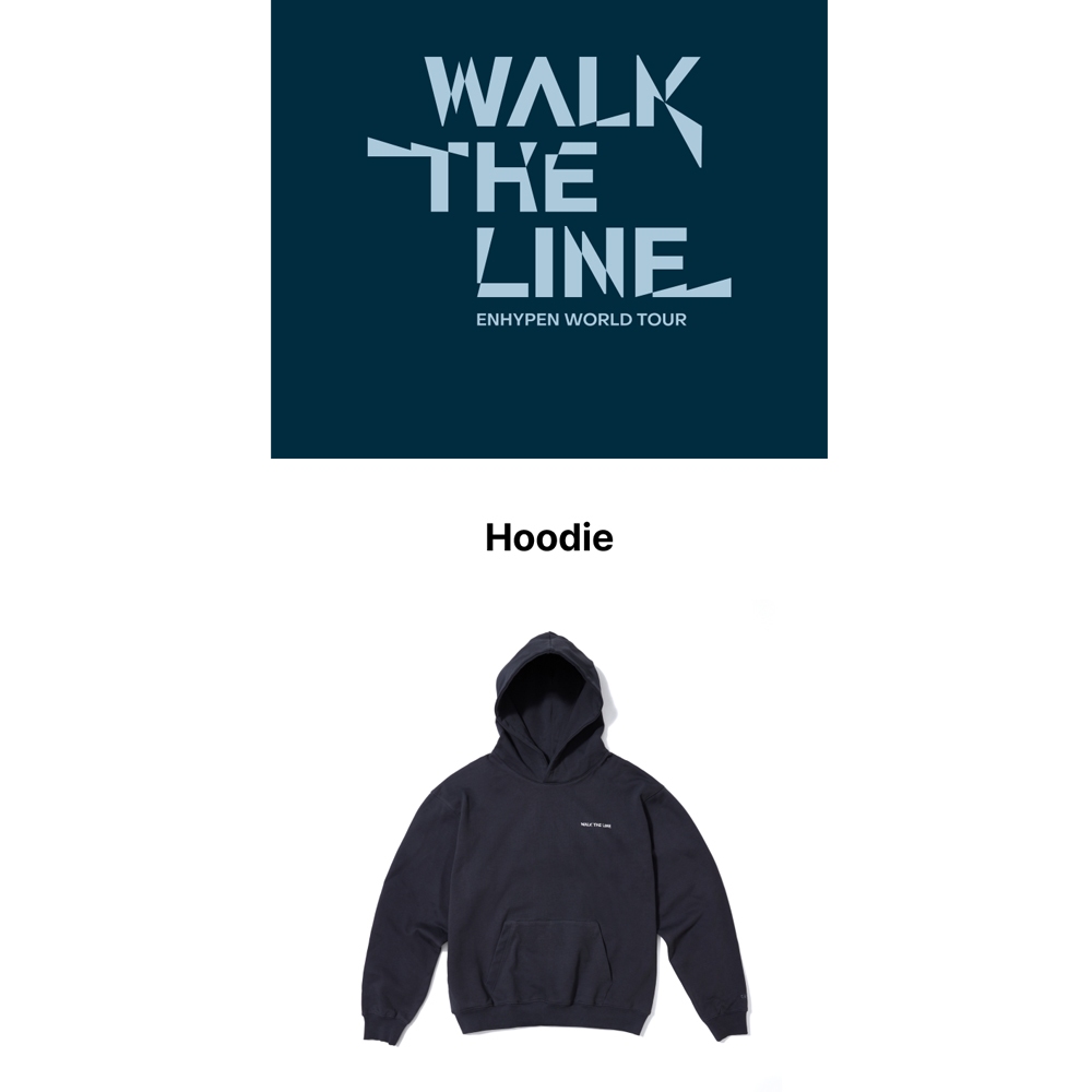 ENHYPEN walk the line フーディー パーカー Mサイズ ENHYPEN World Tour in Japan JP Walk The Line ZIP UP HOODIE