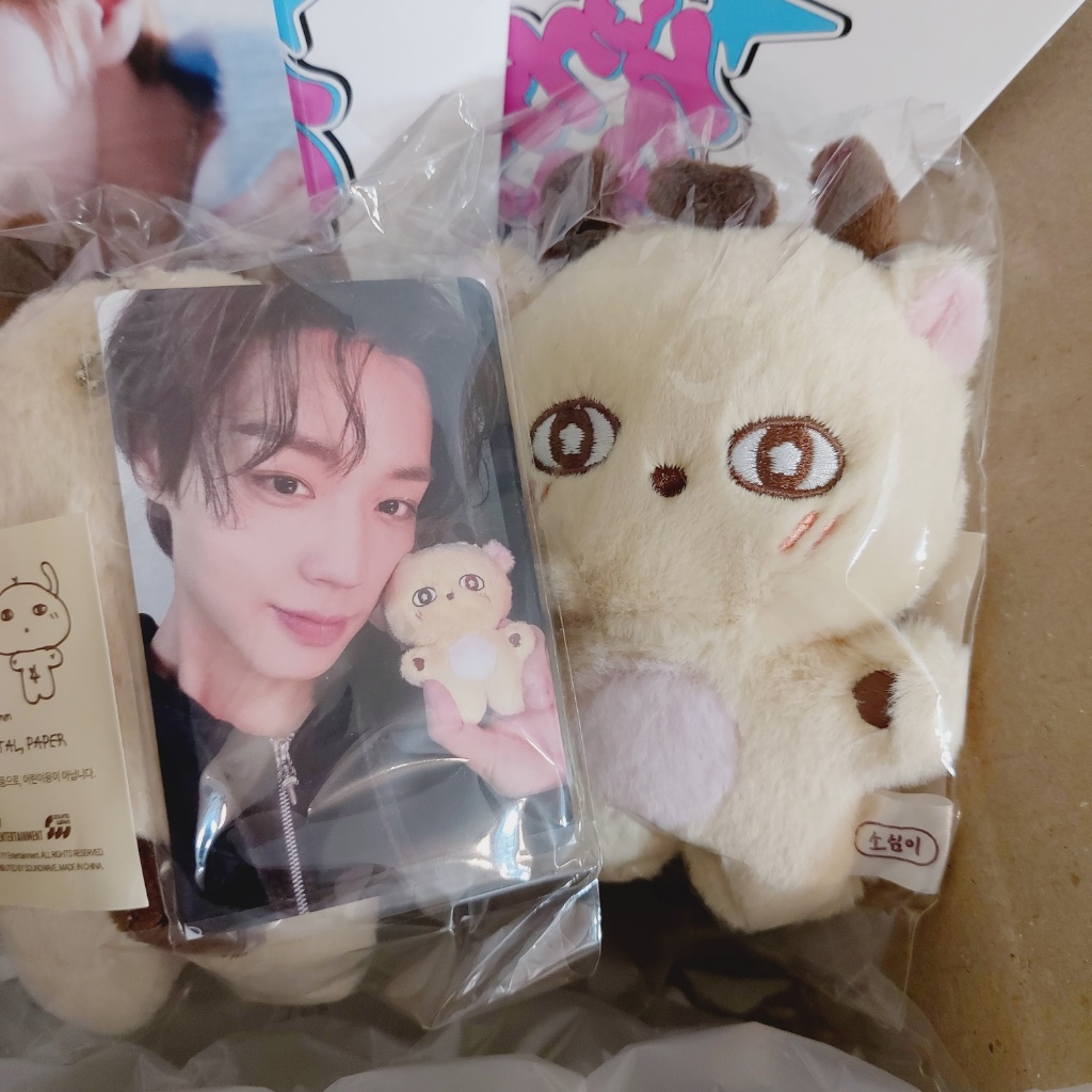 PARK JIHOON Genuine MD SOSIMI Plush Doll Fan Goods + Collector's