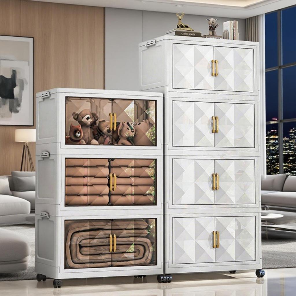 50-65CM 3/4/5 storage shelves/folding cabinets/closets/multi-functional ...
