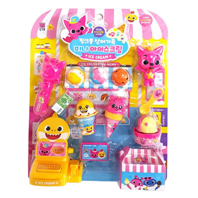 Pinkfong Shark Family Mini Ice Cream Shopee Philippines