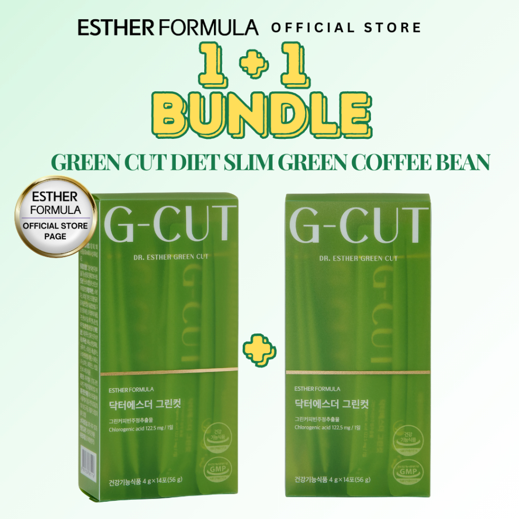 Esther Formula [ 1 + 1 Bundle ] Green Cut Diet Slim Green Coffee Bean